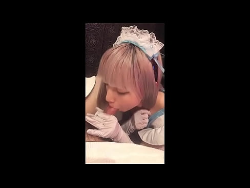 ❤️ Јапански идол [маиука], костим француске собарице, први део, пушење и дркање са лосионом ❌ Јебени видео код нас sr.analytik24.ru ❌❤